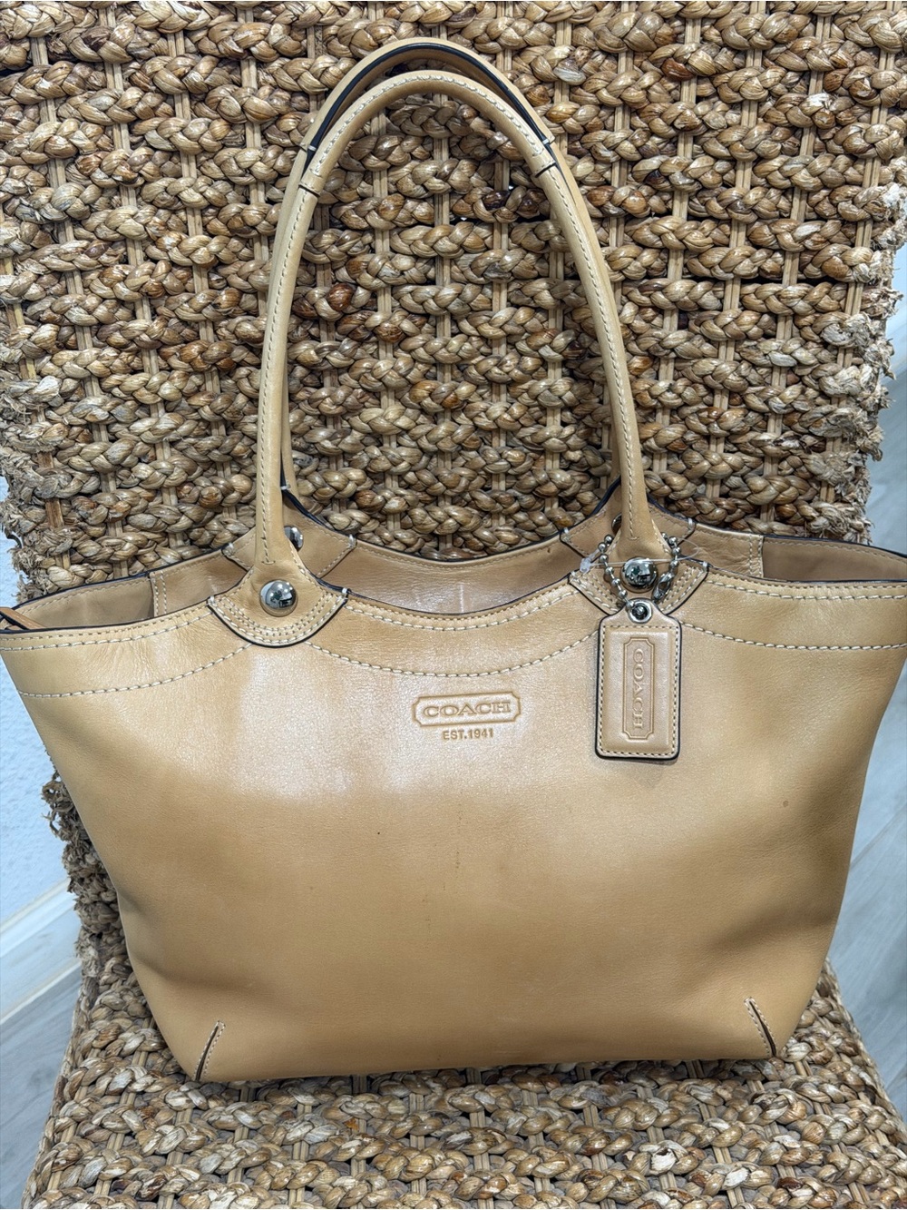 Coach Bleecker Legacy Tote Bag